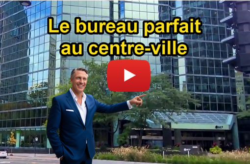 Clickez pour voir le bureau parfait au centre ville